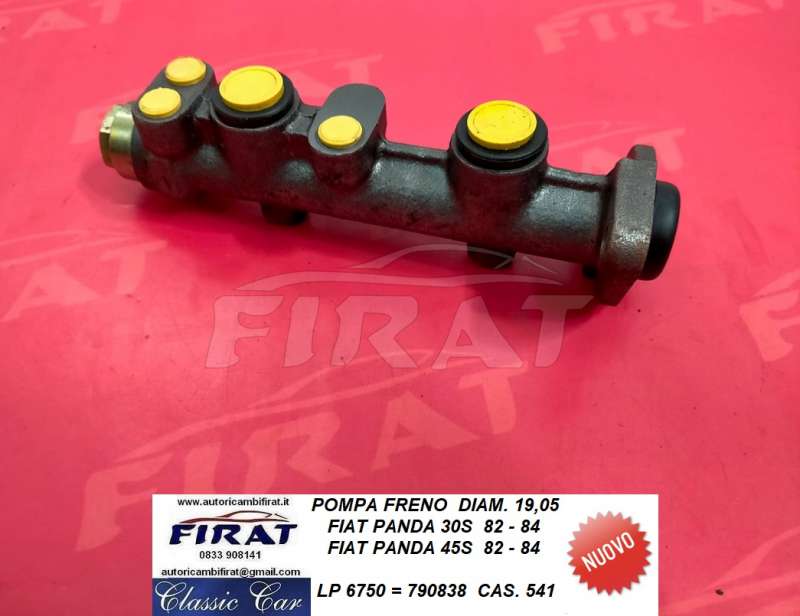 POMPA FRENO FIAT PANDA 30S - 45S (6750)